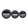 Master Series Kit de 3 plugs Dirty Words
